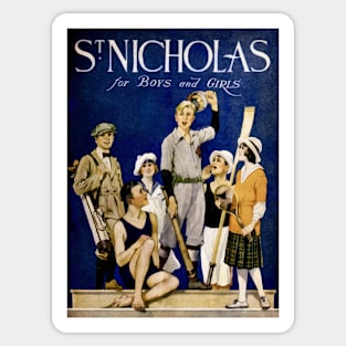 St Nicholas Magazine Sticker